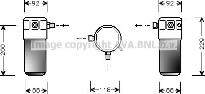 Prasco DWD021 - Essiccatore, Climatizzatore www.autoricambit.com