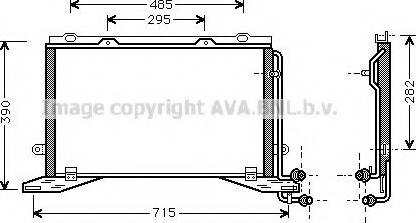 Prasco MS5268 - Condensatore, Climatizzatore www.autoricambit.com