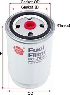 Comline EFF238 - Filtro carburante www.autoricambit.com