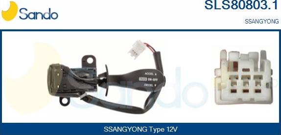 Sando SLS80803.1 - Interruttore comando, Imp. regolazione velocità www.autoricambit.com