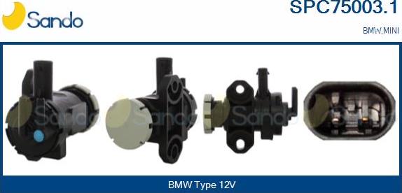 Sando SPC75003.1 - Convertitore pressione, Controllo gas scarico www.autoricambit.com