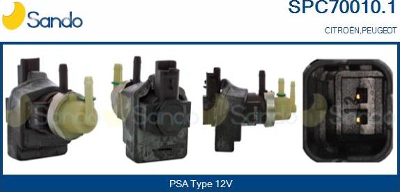 Sando SPC70010.1 - Convertitore pressione, Controllo gas scarico www.autoricambit.com