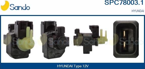 Sando SPC78003.1 - Convertitore pressione, Controllo gas scarico www.autoricambit.com