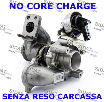 Sidat 49.529R - Turbocompressore, Sovralimentazione www.autoricambit.com