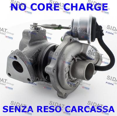 Sidat 49.004R - Turbocompressore, Sovralimentazione www.autoricambit.com