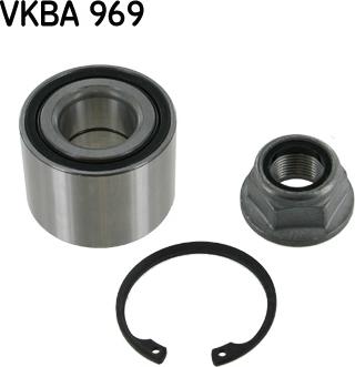 SKF VKBA 969 - Kit cuscinetto ruota www.autoricambit.com