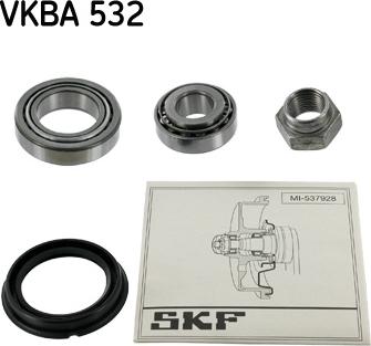 SKF VKBA 532 - Kit cuscinetto ruota www.autoricambit.com