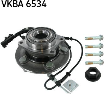 SKF VKBA 6534 - Kit cuscinetto ruota www.autoricambit.com
