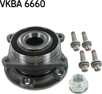 SKF VKBA 6660 - Kit cuscinetto ruota www.autoricambit.com