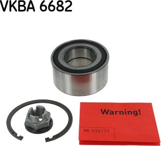 SKF VKBA 6682 - Kit cuscinetto ruota www.autoricambit.com
