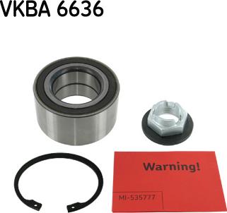 SKF VKBA 6636 - Kit cuscinetto ruota www.autoricambit.com