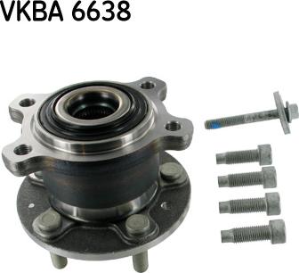 SKF VKBA 6638 - Kit cuscinetto ruota www.autoricambit.com