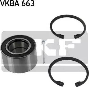 SKF VKBA 663 - Kit cuscinetto ruota www.autoricambit.com