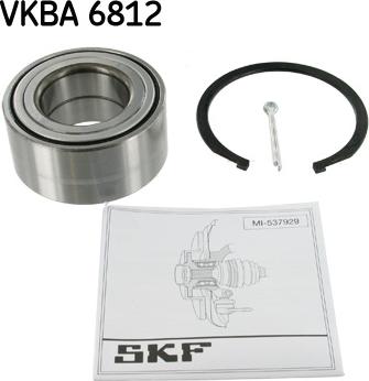 SKF VKBA 6812 - Kit cuscinetto ruota www.autoricambit.com