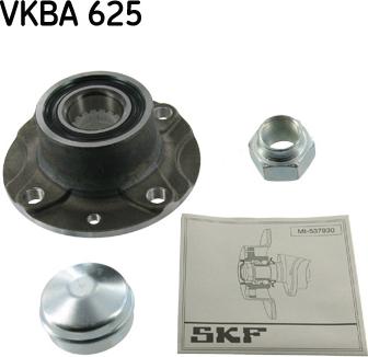 SKF VKBA 625 - Kit cuscinetto ruota www.autoricambit.com