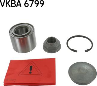 SKF VKBA 6799 - Kit cuscinetto ruota www.autoricambit.com