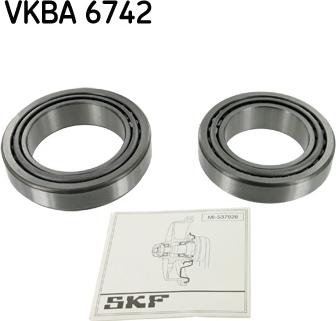SKF VKBA 6742 - Kit cuscinetto ruota www.autoricambit.com