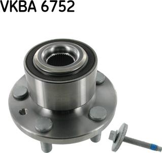 SKF VKBA 6752 - Kit cuscinetto ruota www.autoricambit.com