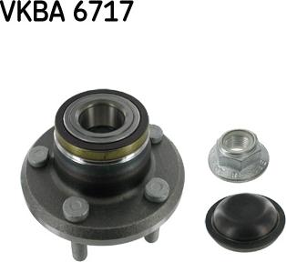 SKF VKBA 6717 - Kit cuscinetto ruota www.autoricambit.com