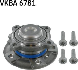 SKF VKBA 6781 - Kit cuscinetto ruota www.autoricambit.com