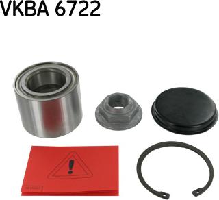 SKF VKBA 6722 - Kit cuscinetto ruota www.autoricambit.com