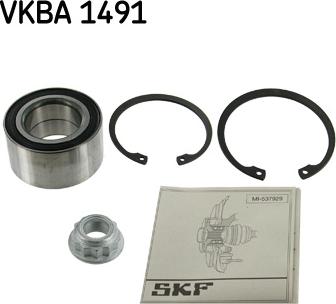 SKF VKBA 1491 - Kit cuscinetto ruota www.autoricambit.com