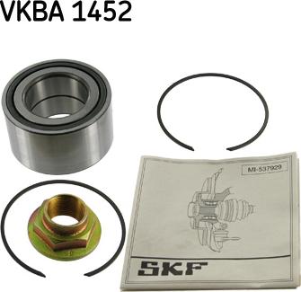 SKF VKBA 1452 - Kit cuscinetto ruota www.autoricambit.com