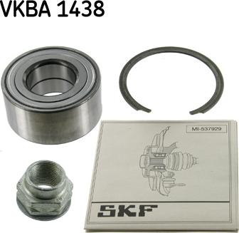 SKF VKBA 1438 - Kit cuscinetto ruota www.autoricambit.com