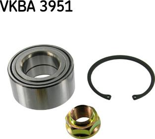 SKF VKBA 3951 - Kit cuscinetto ruota www.autoricambit.com