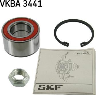 SKF VKBA 3441 - Kit cuscinetto ruota www.autoricambit.com