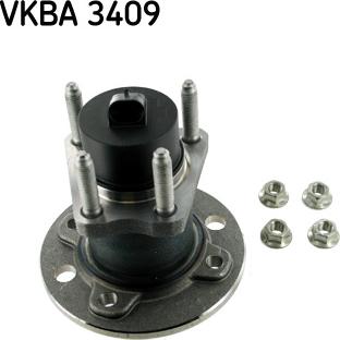 SKF VKBA 3409 - Kit cuscinetto ruota www.autoricambit.com