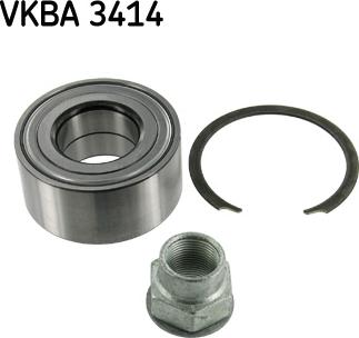 SKF VKBA 3414 - Kit cuscinetto ruota www.autoricambit.com