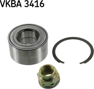 SKF VKBA 3416 - Kit cuscinetto ruota www.autoricambit.com