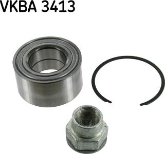 SKF VKBA 3413 - Kit cuscinetto ruota www.autoricambit.com