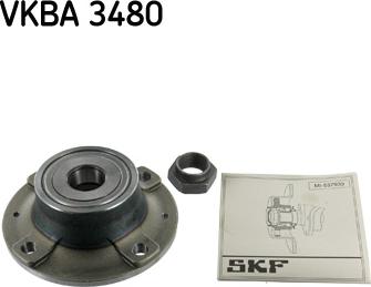 SKF VKBA 3480 - Kit cuscinetto ruota www.autoricambit.com