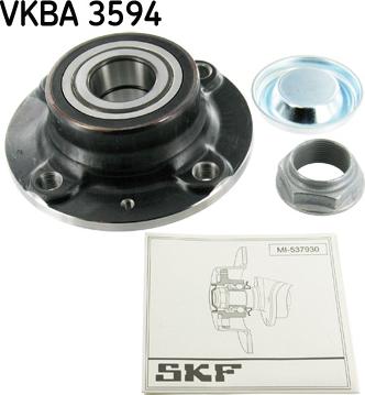SKF VKBA 3594 - Kit cuscinetto ruota www.autoricambit.com