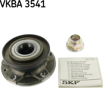 SKF VKBA 3541 - Kit cuscinetto ruota www.autoricambit.com