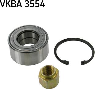 SKF VKBA 3554 - Kit cuscinetto ruota www.autoricambit.com