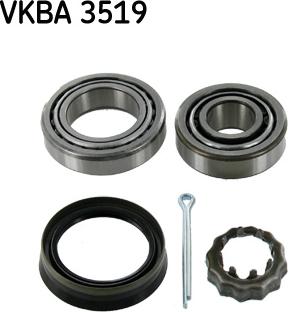 SKF VKBA 3519 - Kit cuscinetto ruota www.autoricambit.com