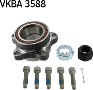 SKF VKBA 3588 - Kit cuscinetto ruota www.autoricambit.com