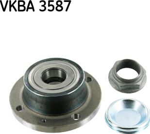 SKF VKBA 3587 - Kit cuscinetto ruota www.autoricambit.com