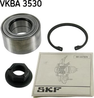 SKF VKBA 3530 - Kit cuscinetto ruota www.autoricambit.com