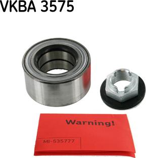SKF VKBA 3575 - Kit cuscinetto ruota www.autoricambit.com