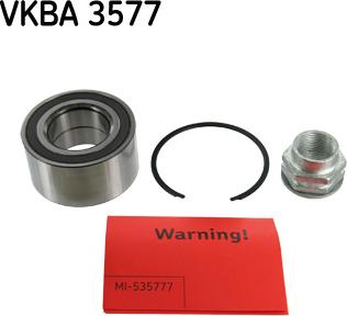 SKF VKBA 3577 - Kit cuscinetto ruota www.autoricambit.com
