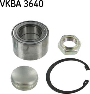 SKF VKBA 3640 - Kit cuscinetto ruota www.autoricambit.com