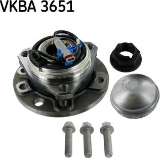 SKF VKBA 3651 - Kit cuscinetto ruota www.autoricambit.com