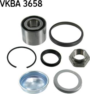 SKF VKBA 3658 - Kit cuscinetto ruota www.autoricambit.com