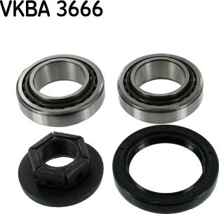 SKF VKBA 3666 - Kit cuscinetto ruota www.autoricambit.com
