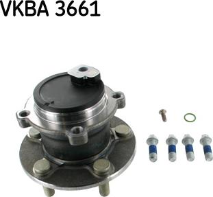 SKF VKBA 3661 - Kit cuscinetto ruota www.autoricambit.com