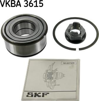 SKF VKBA 3615 - Kit cuscinetto ruota www.autoricambit.com